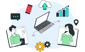 Niños aprendiendo tecnología